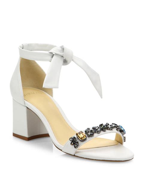 alexandre birman white heels|alexandre birman heels sale.